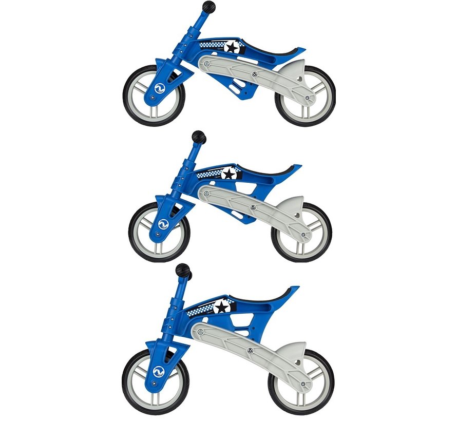 Nijdam N Rider balance bike blue