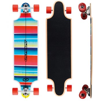 Osprey LONGBOARD OSPREY BLEU/ROUGE 38" TWIN TIP - STRIPE