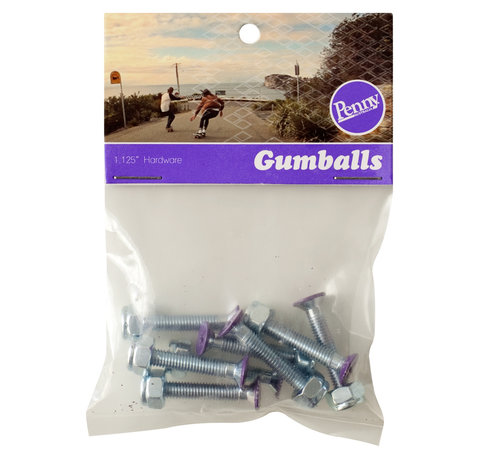 Penny Australia Penny Gumballs - Boulons de camion - Violet