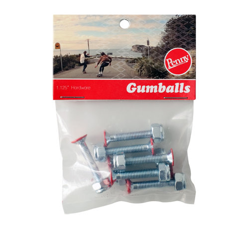 Penny Australia  Penny Gumballs - Truck Bolts - Red