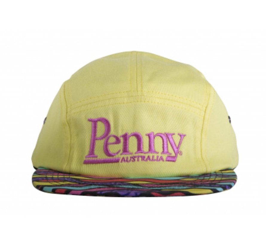 Penny Panel Cap Yellow