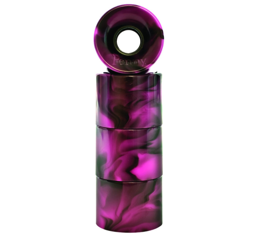 Ruote Penny Nero/Rosa Swirl