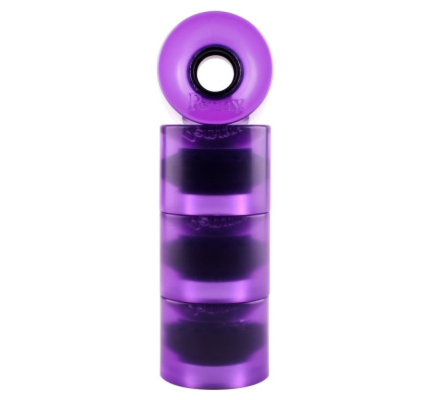 Penny Wheels Morado Transparente