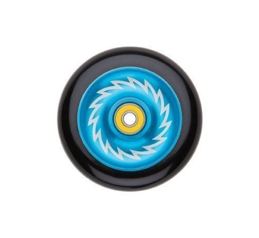 Ruota per monopattino acrobatico Phase Two Alu Core da 110 mm Blu