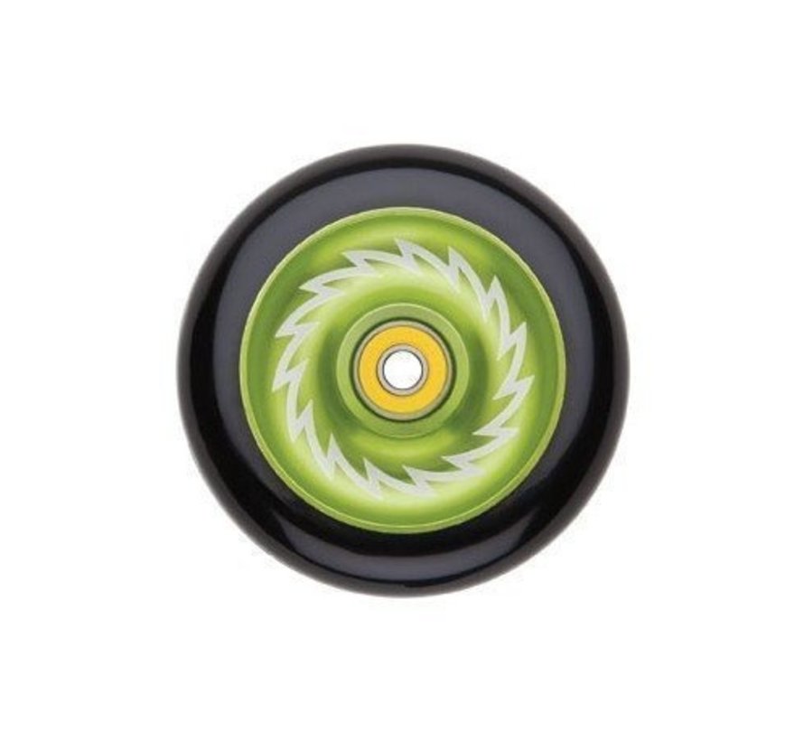 Ruota per monopattino acrobatico Phase Two Alu Core 110mm Verde