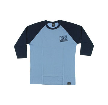 Penny Australia Penny Raglan 3/4 ärmel Marineblau / Chambray Grau T-Shirt