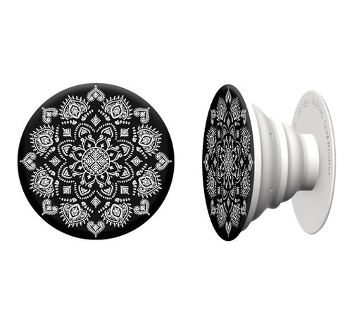 PopSockets PopSocket Quiet Darkness Mandala White