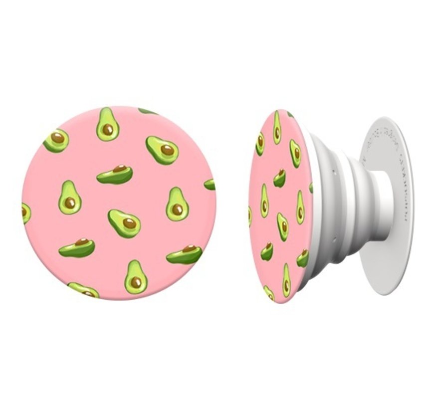 PopSocket Pink Avocado white