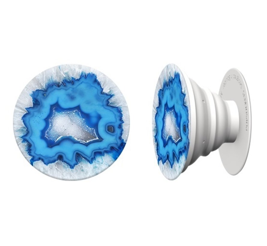 PopSocket Blue Agate white