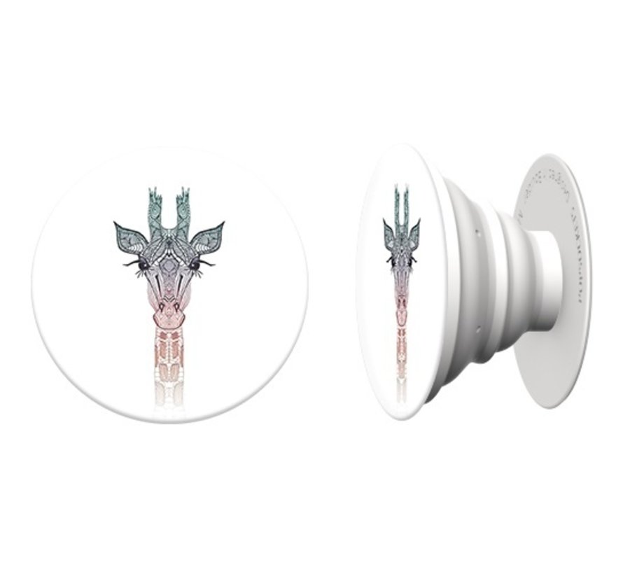 PopSocket Giraffe Weiss