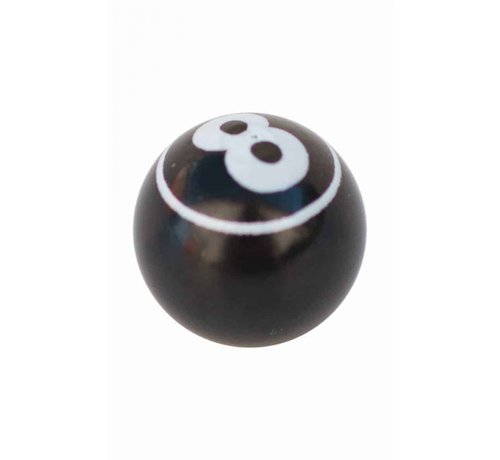 Qu-Ax  Valve cap for unicycle billiard ball