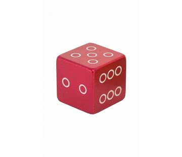 Qu-Ax Bouchon de valve Dice Rouge