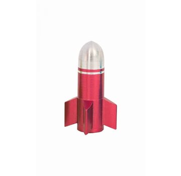 Qu-Ax Valve Cap For Unicycle Rocket Red