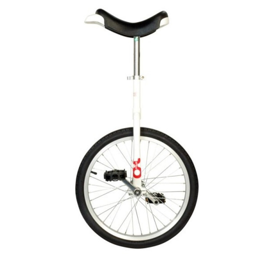 Un seul monocycle 20" blanc