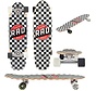 Skateboard da crociera retrò RAD Checker 7.9