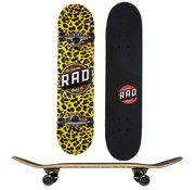 Rad Rad Dude Crew leopard 7.75 Skateboard