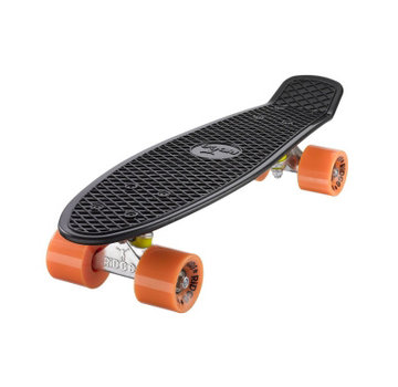 Ridge Planche Ridge Retro 22" noire avec roues orange