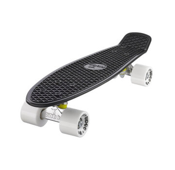 Ridge Planche Ridge Retro 22" noire avec roues blanches