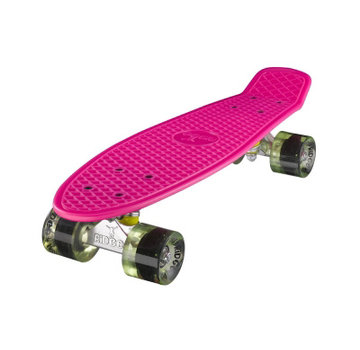 Ridge Ridge Retro board 22" Pink met clear green wheels