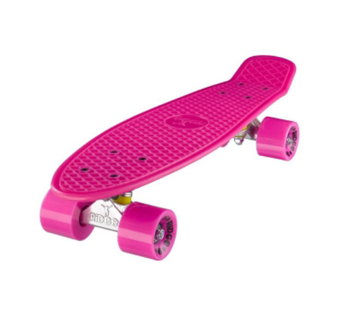 Ridge Ridge Retro board 22" Pink met pink wheels