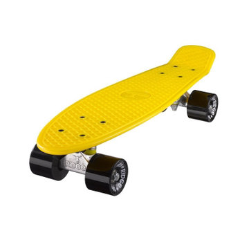 Ridge Planche Ridge Retro 22" Jaune avec roues noires