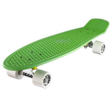 Ridge Planche Ridge Retro 27" Verte avec roues blanches