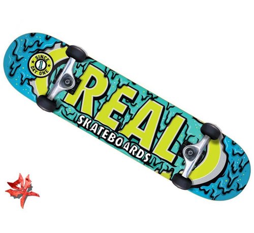 Real  Skateboard ovale Real Ooze 7.75''