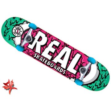 Real Real Ooze Oval Skateboard 7.75'' Pink