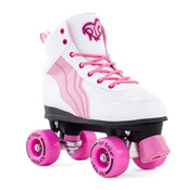 Rio Roller Pattini a rotelle Rio Pure White/Rosa