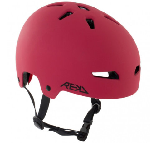 REKD  Casco REKD rojo negro