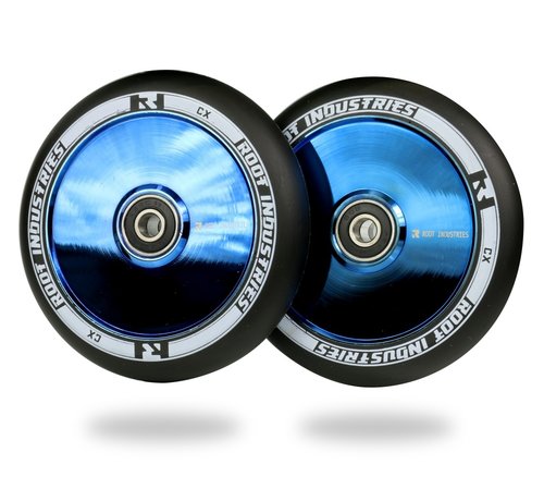 Root Industries  Root Industries Air 110mm Stunt Scooter Wheels Black / Blu Ray