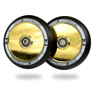 Root Industries Root Industries Air 110mm Stunt Scooter Wheels Black / Gold Rush
