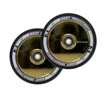 Root Industries Ruote per monopattino acrobatico Root Industries Air 120mm Corsa all'oro