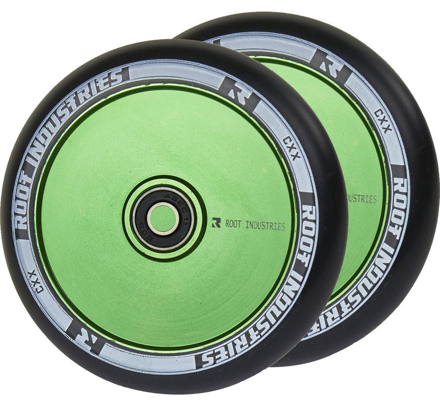 Root Industries Air 120mm Stunt Scooter Wheels Green