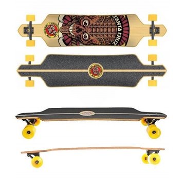 Santa Cruz Santa Cruz Tiki Skull Bambus-Longboard