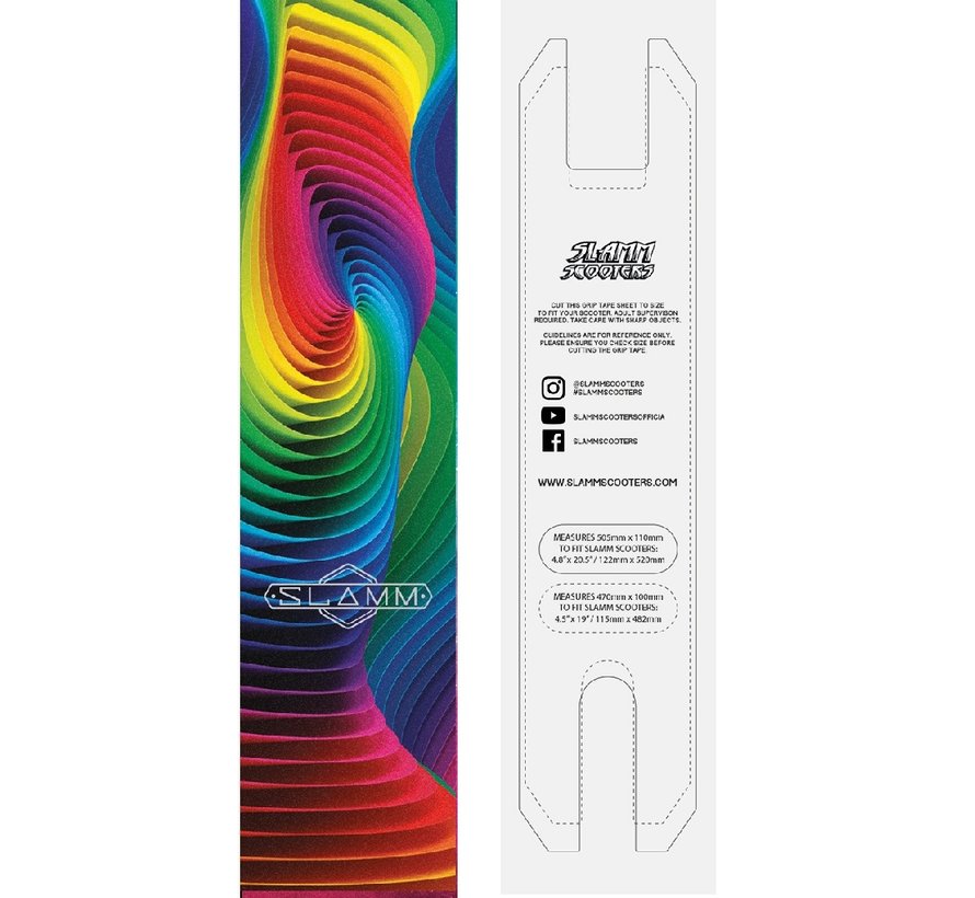 Slamm stunt scooter Griptape Spectrum