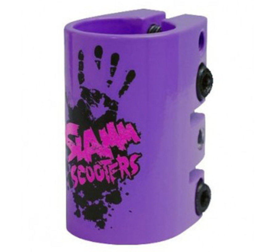 Slamm Clamp Purple Black 32mm