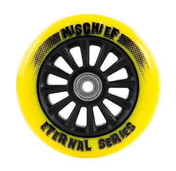 Slamm Scooters 110mm yellow nylon core stunt scooter wheel