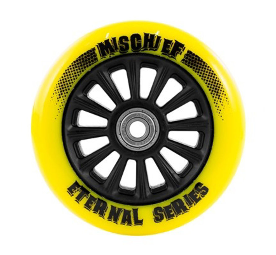 110mm yellow nylon core stunt scooter wheel