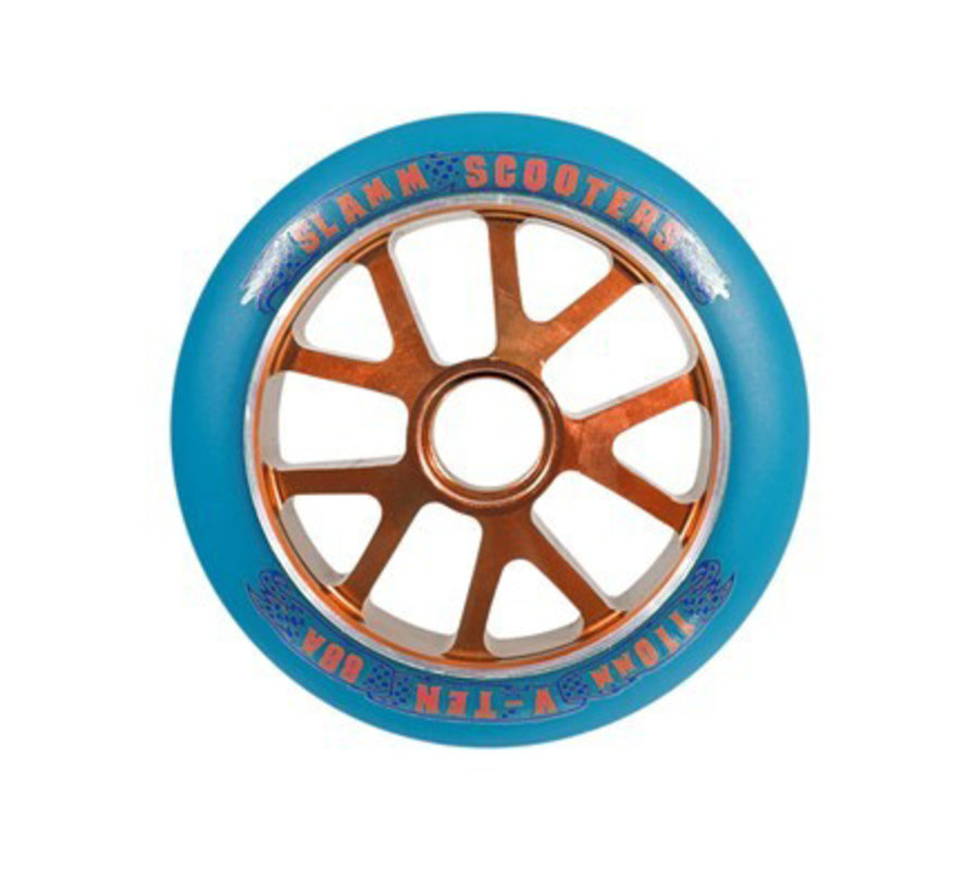 110mm orange aluminium core stuntstepwiel