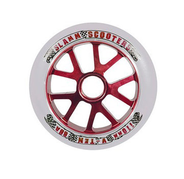 Slamm Scooters 110mm red aluminum core stunt scooter wheel