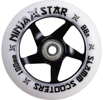 Slamm Scooters Ninja star aluminum core wheel Black