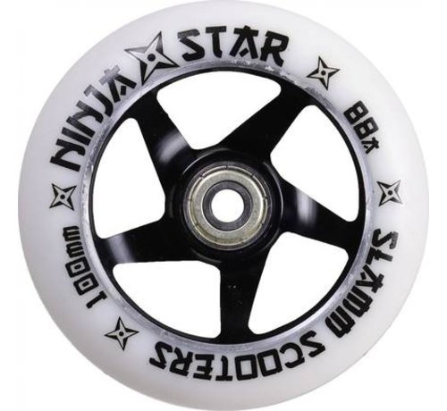 Slamm Scooters  Ninja star aluminum core wheel Black