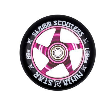 Slamm Scooters Ninja star aluminium core wheel Pink