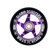 Slamm Scooters Ninja star aluminium core wheel Purple