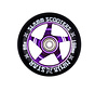 Ninja star aluminium core wheel Purple