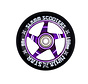 Ninja star aluminum core wheel Purple