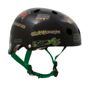 Slamm Scooters Slamm helm zwart met stickers