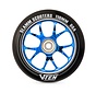 Roue de trottinette freestyle VTEN 110 mm avec noyau en aluminium bleu