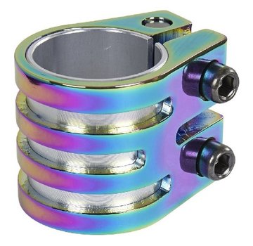 Slamm Scooters Slamm Vice Oversized Double Clamp Neochrome